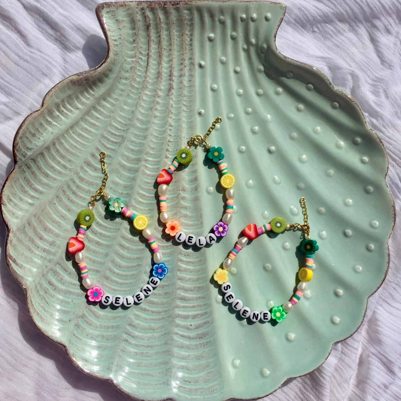 Name Beaded Bracelet